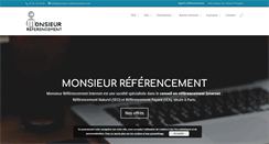 Desktop Screenshot of monsieur-referencement.com